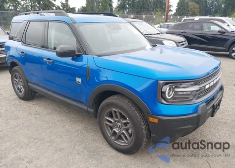 2025 Ford Bronco Sport Big Bend из США, поврежденный, VIN 3FMCR9BN3SRE34752